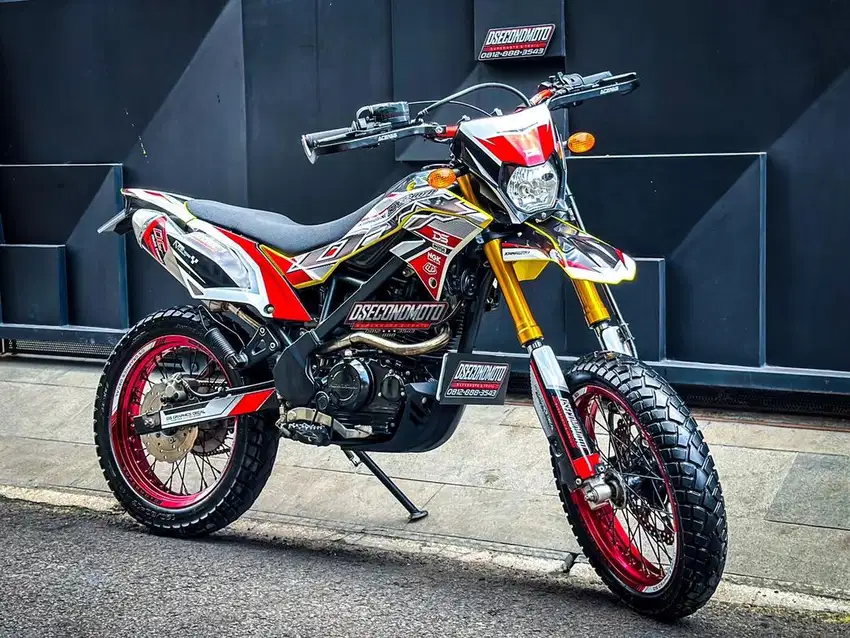 DTRACKER 150 KLX SUPERMOTO MODIF HARIAN SIAP TOURING TRAIL TRABAS