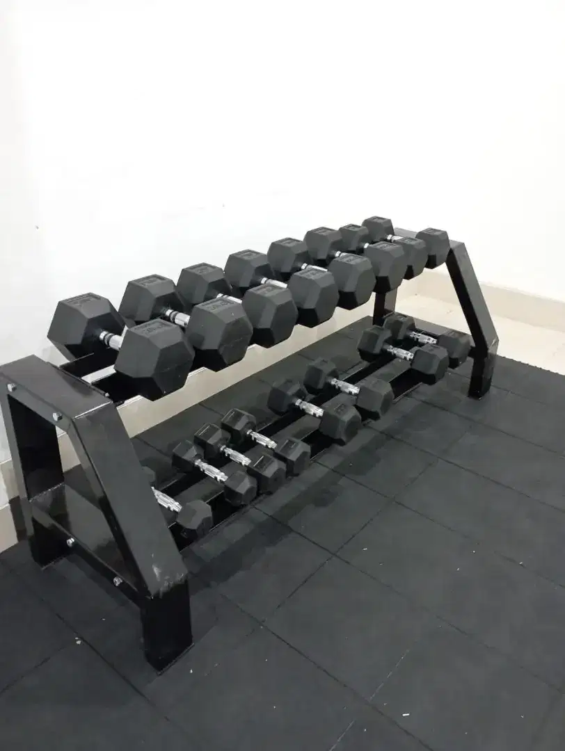 Dumbell Hexagonal ukuran 1-10 kg