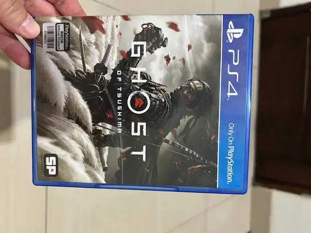 CD PS4 Ghost of Tsushima dan Spiderman (nego sampe jadi)