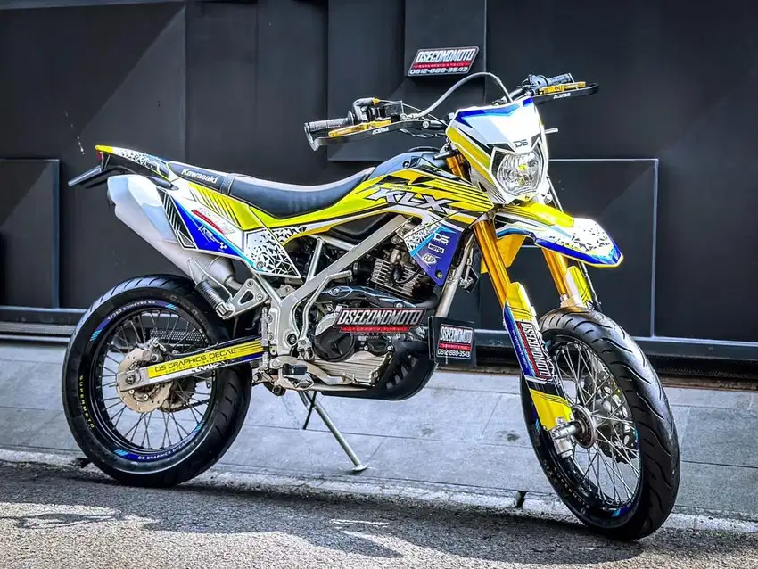 KLX D TRACKER 150 MODIF SUPERMOTO MULUS MESIN TERAWAT