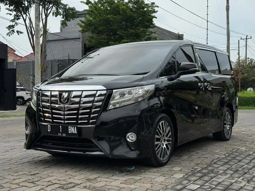 Km40rb! Alphard G ATPM Pilot Seat 2016 Spt Baru!