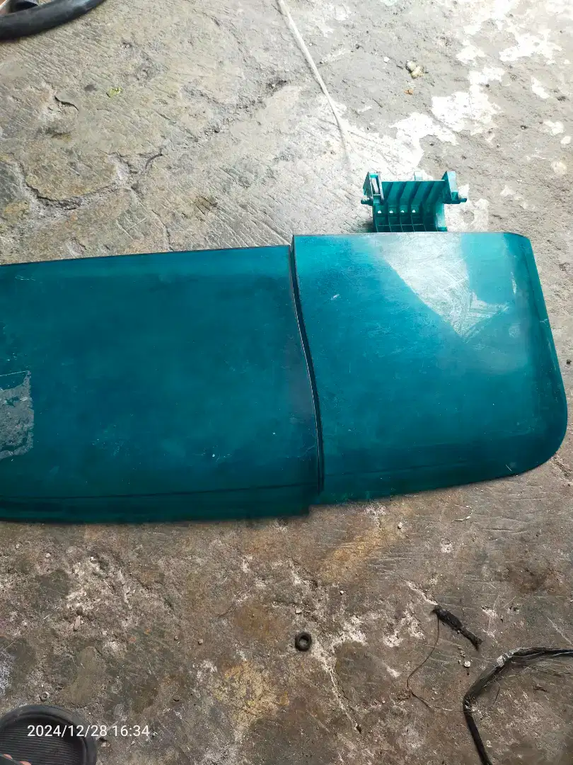 Tutup mesin cuci 2 tabung copotan