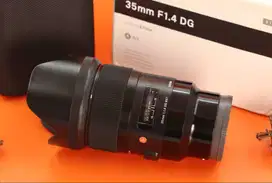 Sigma 35mm F1.4 DG HSM ART For Sony Fullset C600