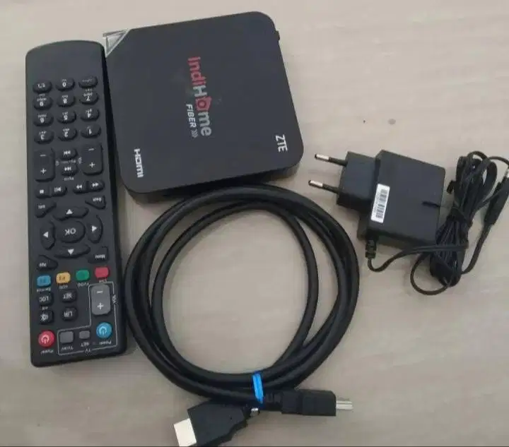 STB ZTE Bekas Indihome Tv (Fullset)