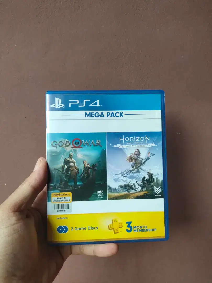 BD PS4 God of war dan horizon ,