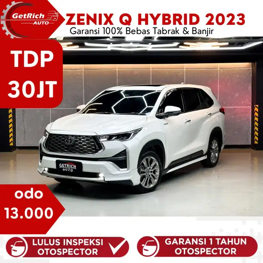 KM13Rb!!! TOYOTA INNOVA ZENIX Q HV CVT TSS MODELILISTA HYBRID 2023