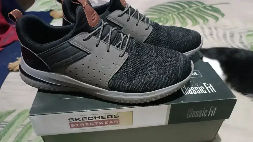 Sepatu Skechers Delson 3.0 Cicada no 11(US)/45