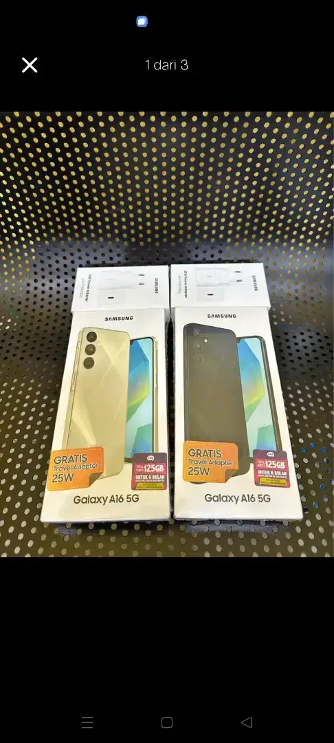 SAMSUNG A16 5G 8/256 PROMO CASH DAN KREDIT DP 0%