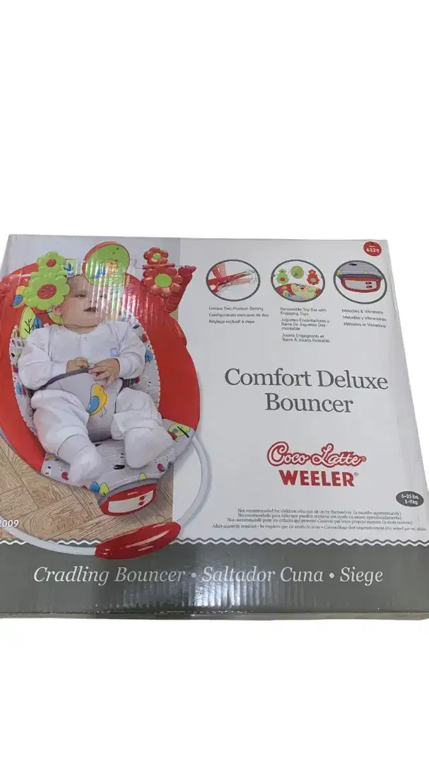 Bouncer weeler (comfort deluxe) baru