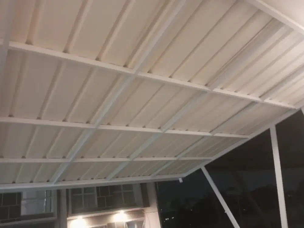 7080,kanopi atap alderon, spandek,kaca,plafon pvc,baja ringan,pagar