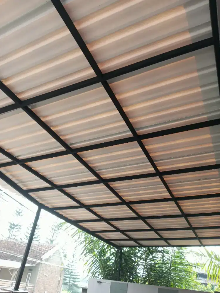 7078,kanopi atap alderon,spandek,kaca,baja ringan,plafon pvc,pagar