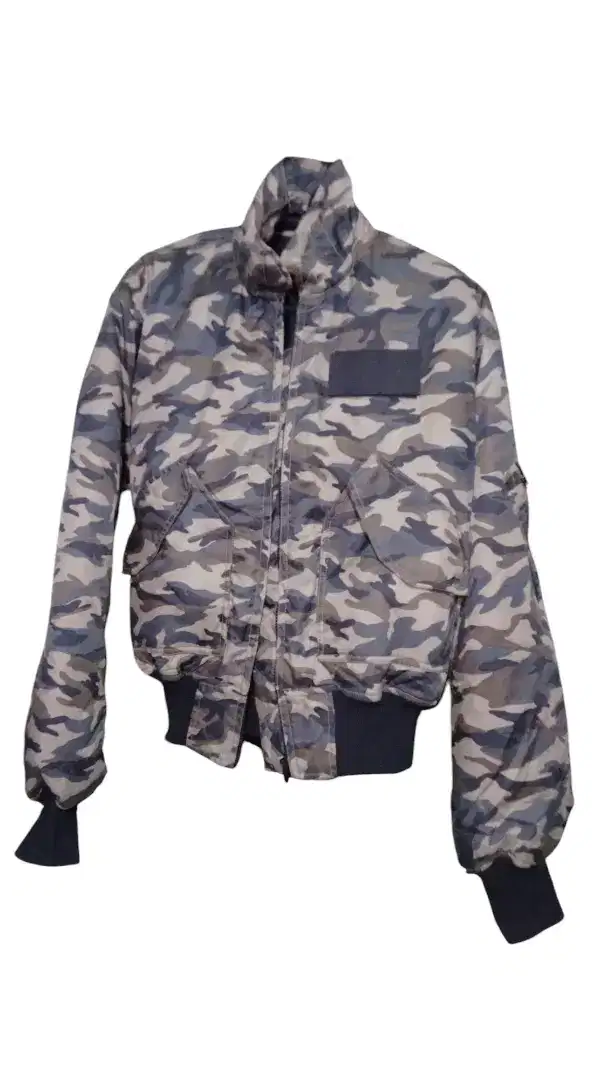 Jaket pilot loreng