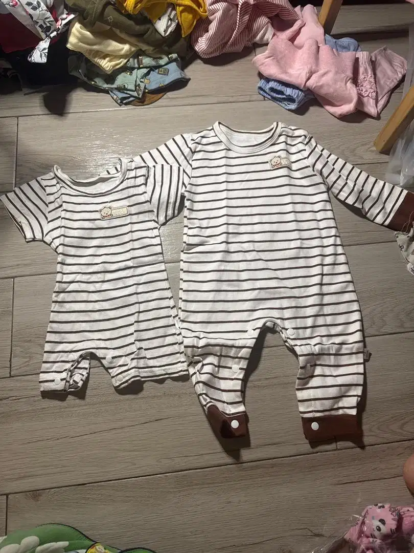 PRELOVED BAJU BABY TANGAN CELANA PENDEK DAN TANGAN CELANA PANJANG