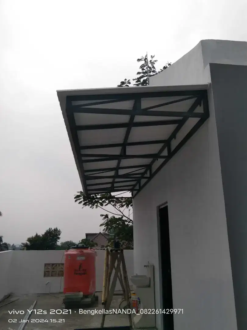 Kanopi minimalis modern terbaru