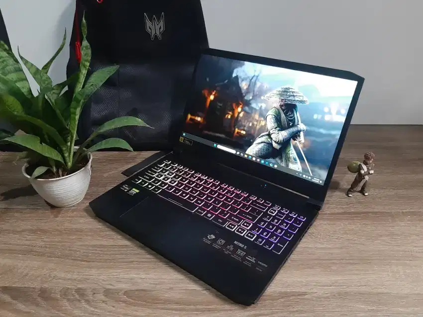 Laptop gaming pro ryzen 7 nvidia rtx3060 6gb 16gb 512gb acer nitro 5