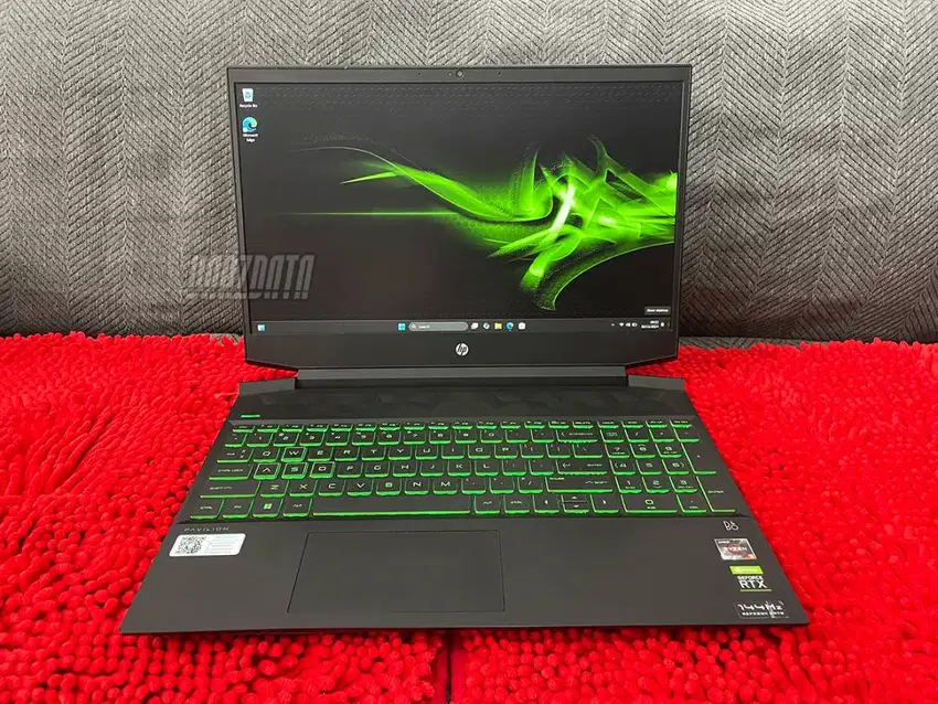 HP Pavilion Gaming 15, Ryzen 5, RTX 3050, RAM 16 Gb, SSD 512 Gb