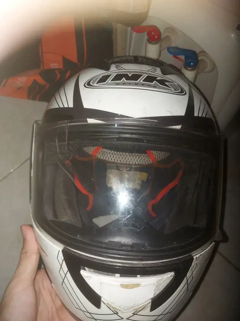 helm ink cl max size l bekas fullface ff full face