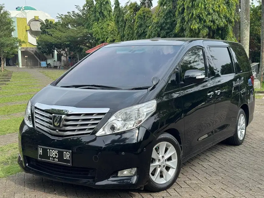 Alphard 2.4 G Premium Sound CBU 2009 FULL ORI