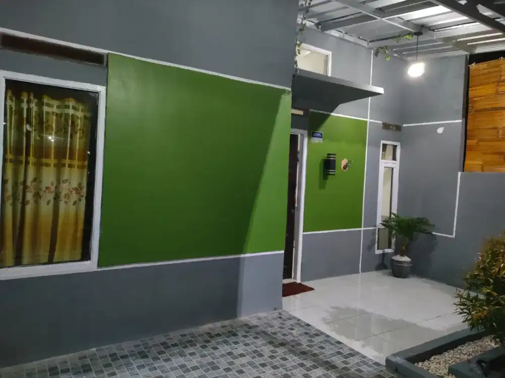 Dikontrakan/Take Over Rumah Hook Strategis di Belakang Polres Karawang