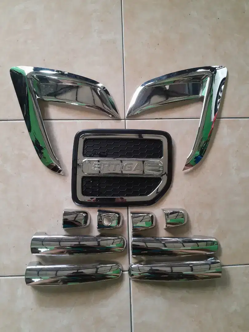 Paket Garnish Chroome Ertiga lama 2012 sampai 2016 Second