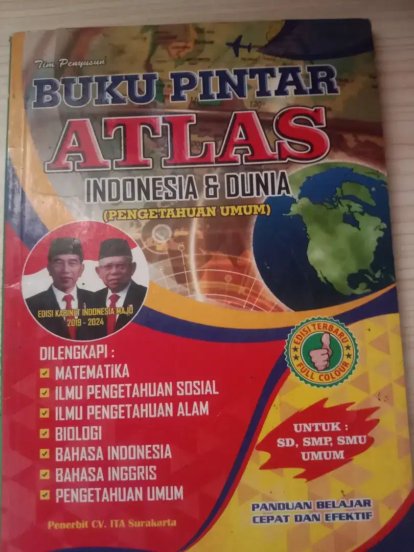 Buku Pintar Atlas Indonesia & Dunia