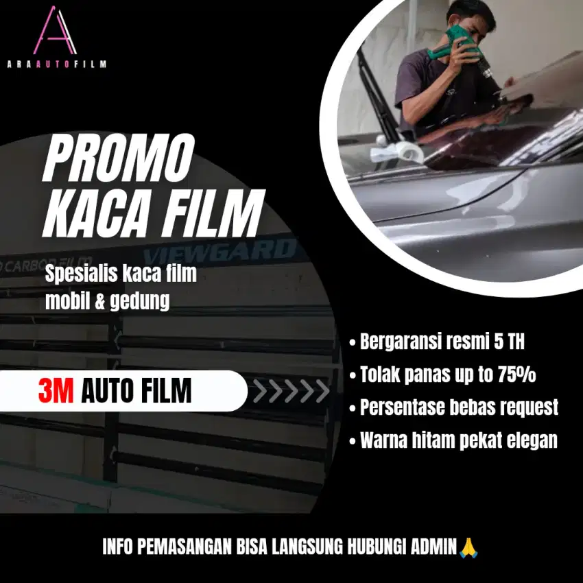 KACA FILM 3M AUTO FILM BLACK BEAUTY ( FULL BODY)