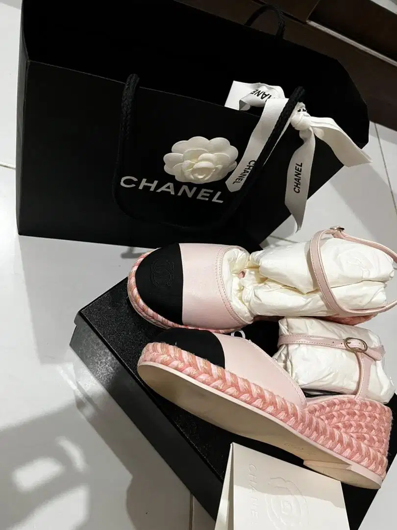 New Chanel Slingback Wedges