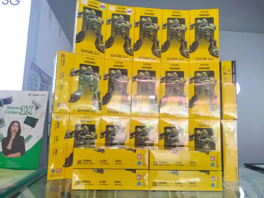 Tecno spark go 1 4/128 Garansi resmi segelbox ori pabrikan