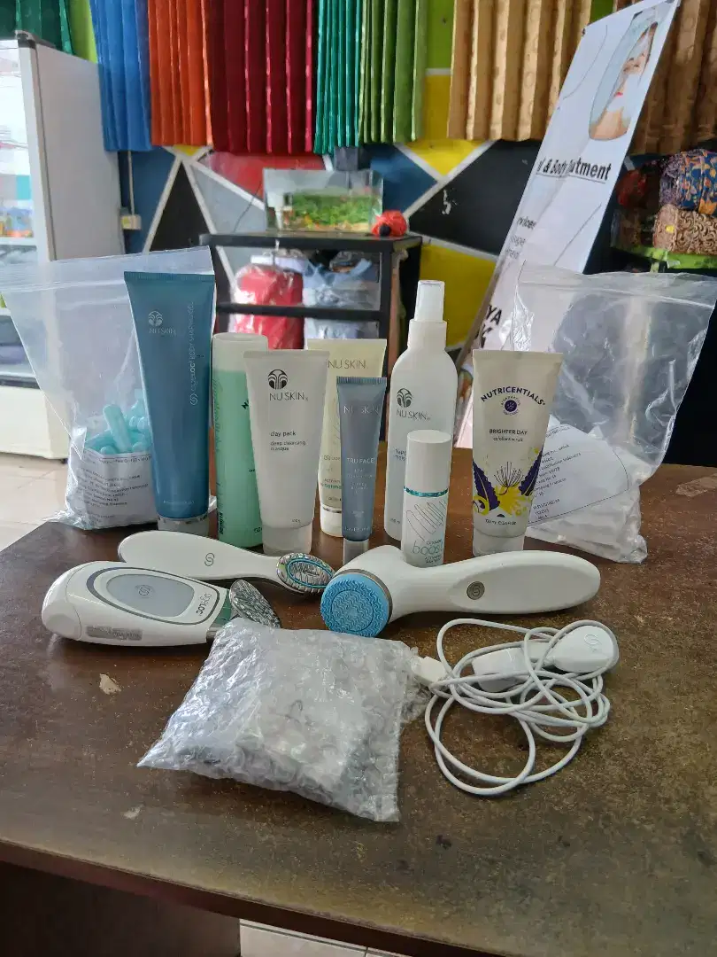 Di jual cepat alat-alat facial wajah dan body treatmen dari Nuskin