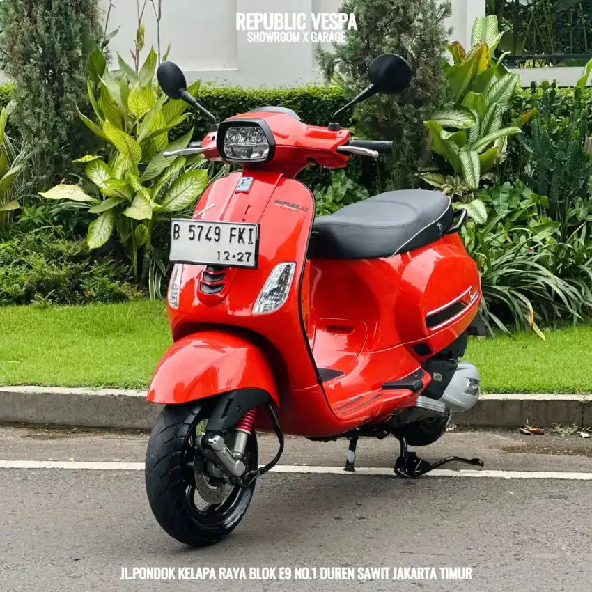 Vespa S IGET 125 FACELIFT th 2022 warna ORANGE