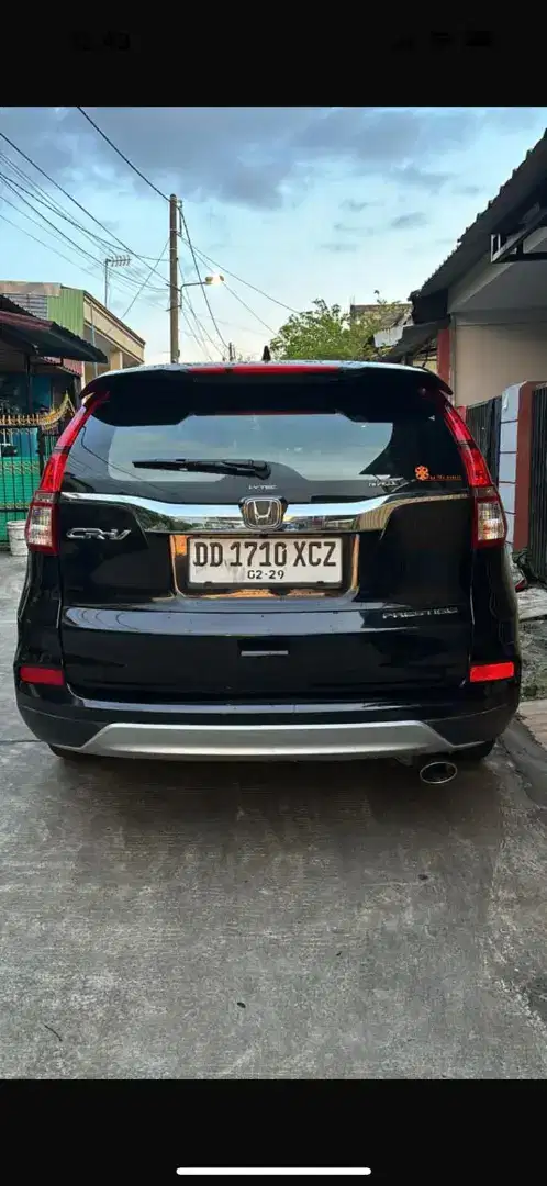 Honda CRV tahun 2015 lengkap