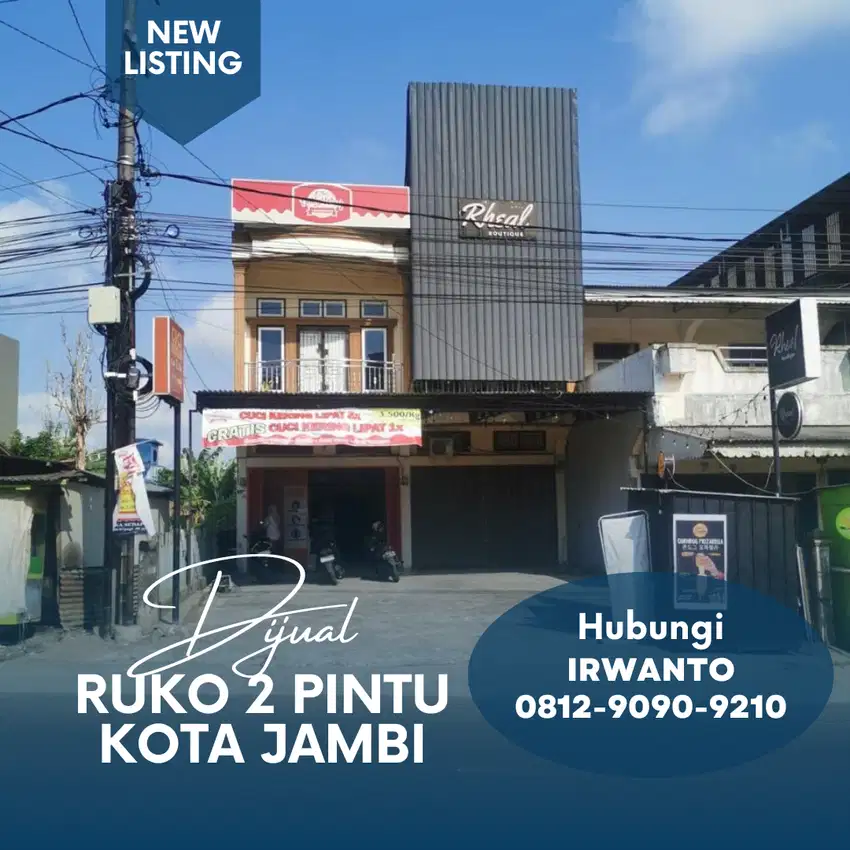 Ruko 2 Pintu Kota Jambi