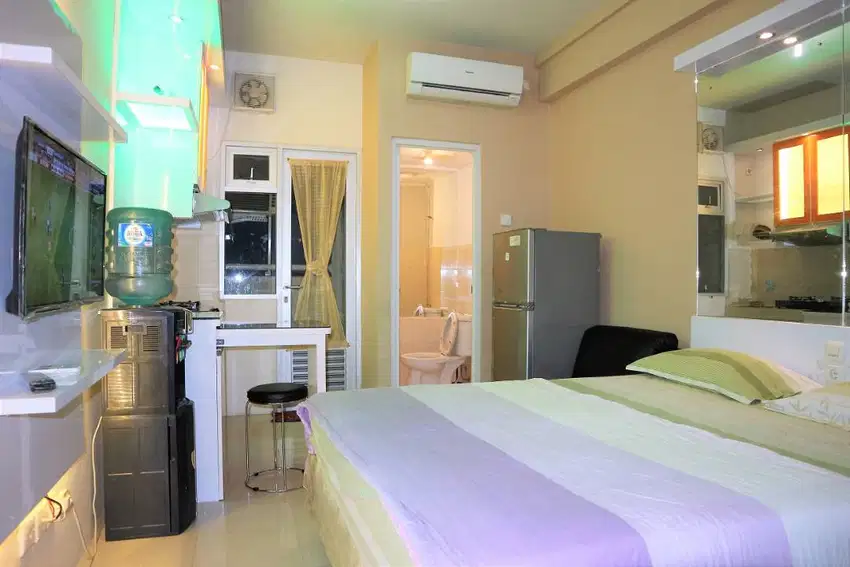 Promo Apt Studio utk Bulanan/Tahunan di Grand Emerald Apartment