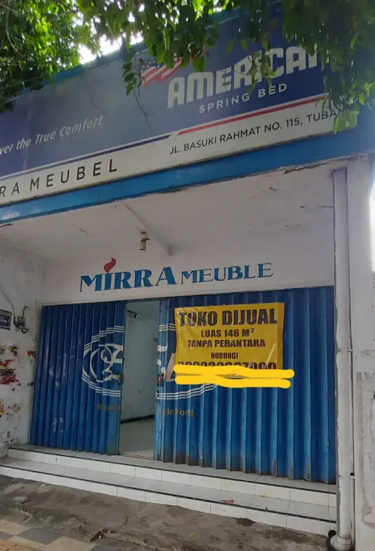 Dijual toko di jalur strategis