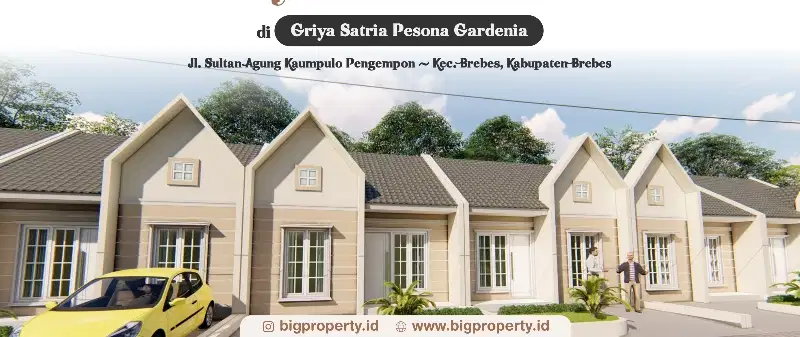 cukup 1jt miliki rumah di griya satria  brebes