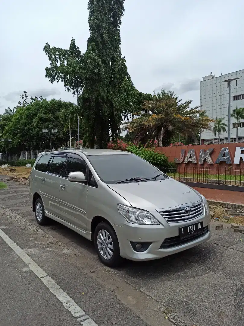 Innova V matic diesel 2012 kijang G matic diesel 2012