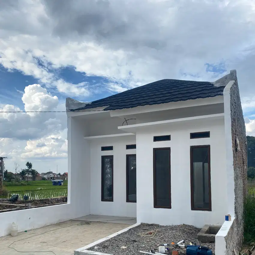 Rumah mungil minimalis & tanpa bunga di cicil 3 tahun