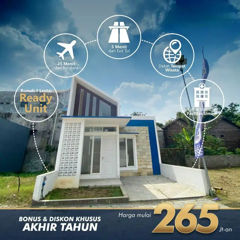 Di jual rumah murah di malang