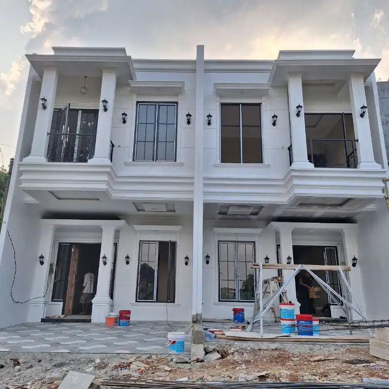 rumah murah 2lantai clasic modern 1M an tanpa dp