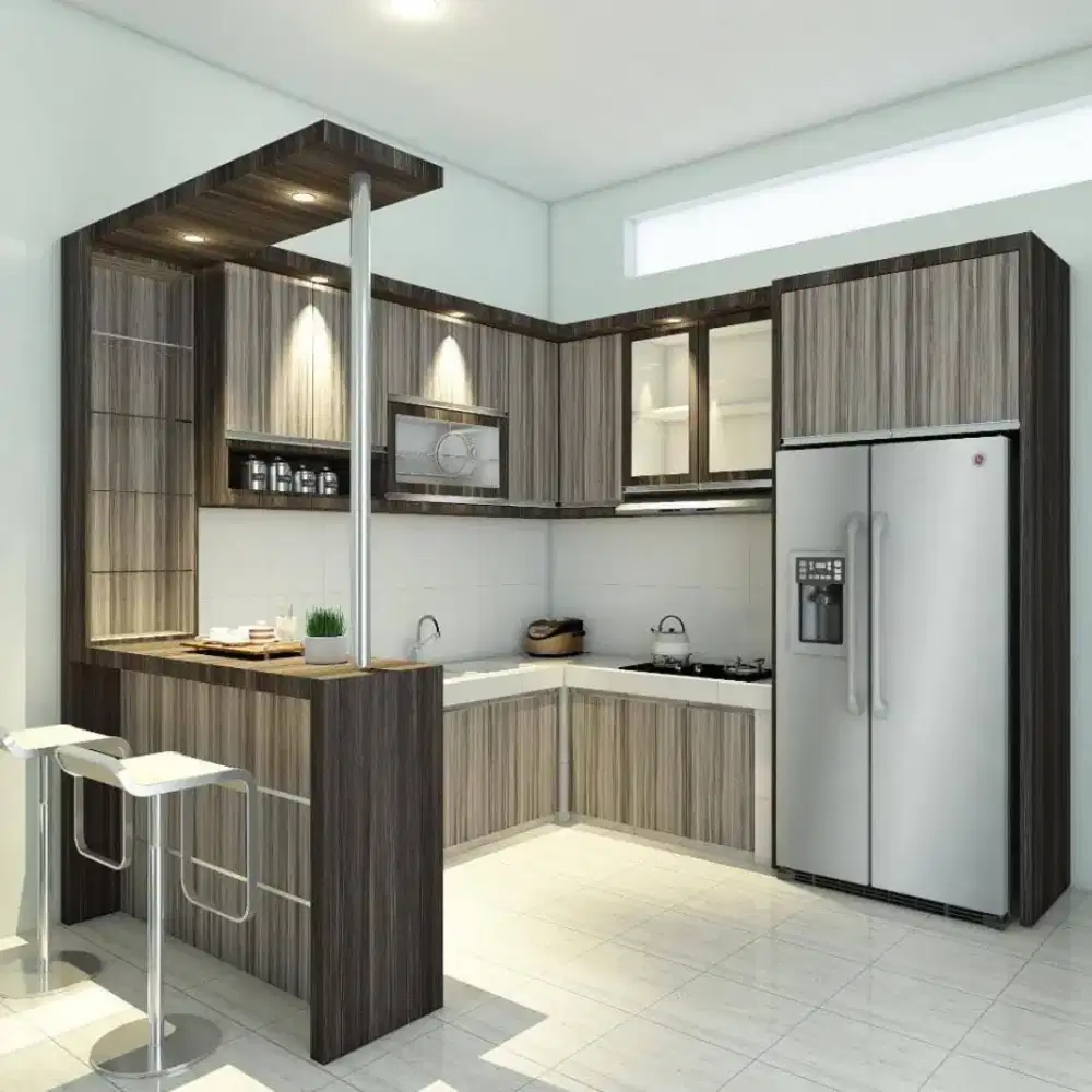 Kitchen set dapur tempahan