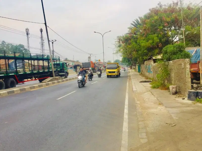 Tanah di Jalan Pantura Cikarang Bekasi Jawa Barat