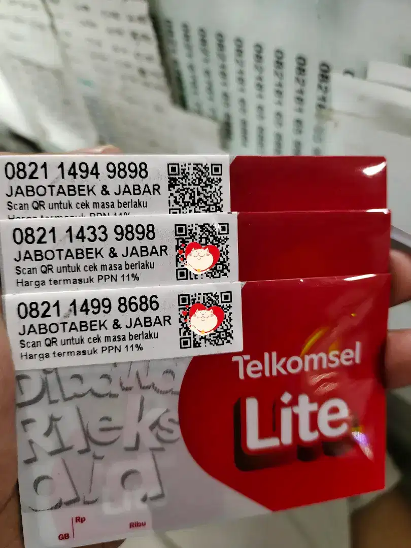 Nomor cantik telkomsel 9898