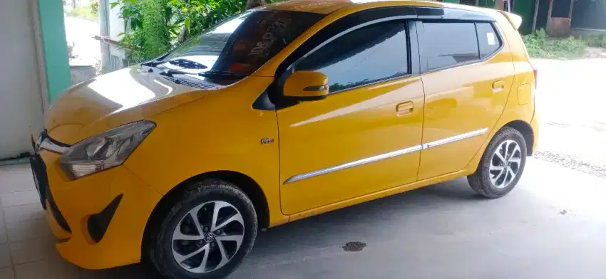 Toyota Agya 2017 kuning mulus