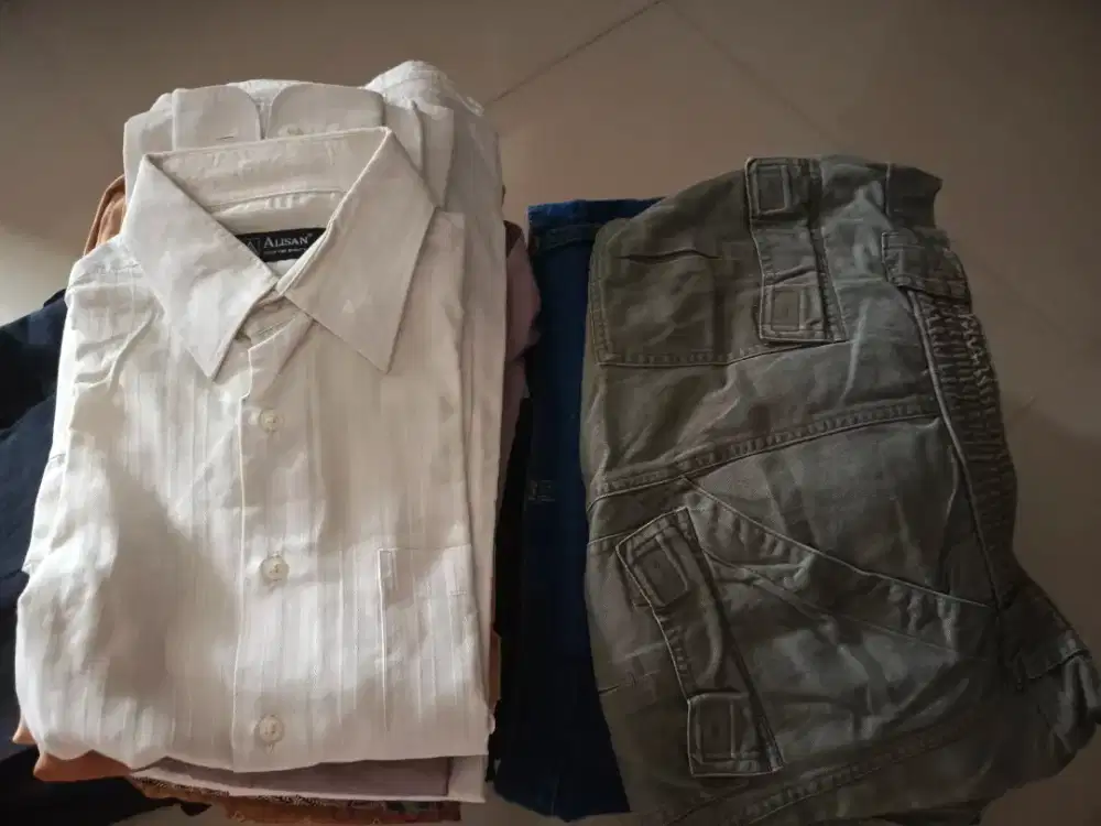 preloved baju kerja pria