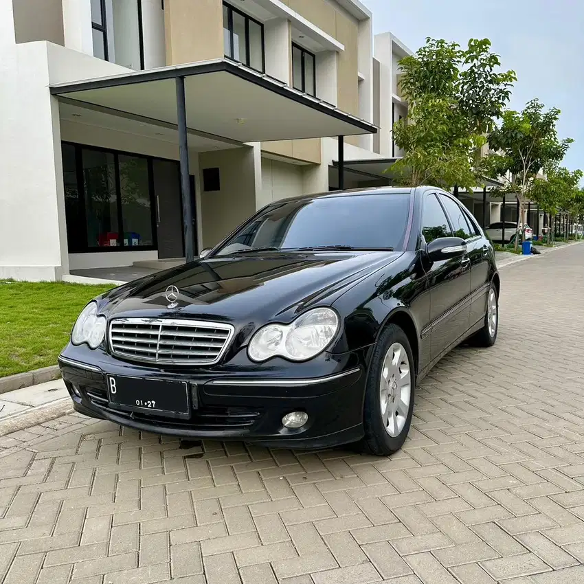 Mercedes-Benz Mercy W203 C230 M272 Elegance Automatic Tahun 2007 Beige