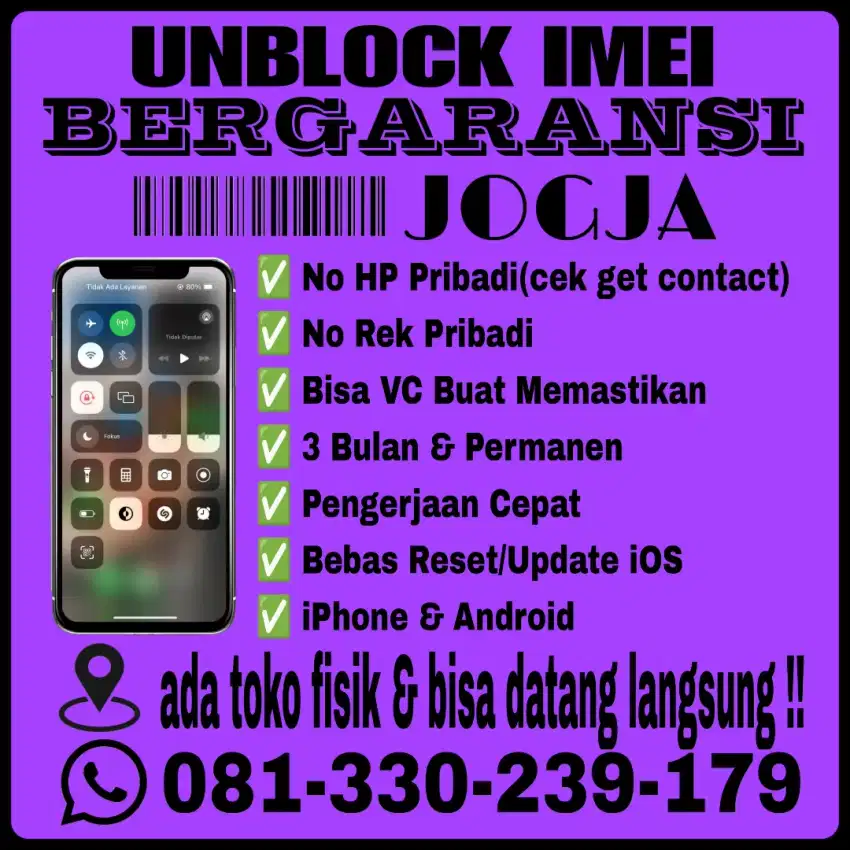 Unblock / unlock iphone