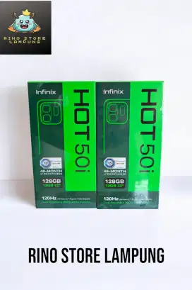 Infinix Hot 50i 6/128 Gb - BNIB - Garansi Resmi