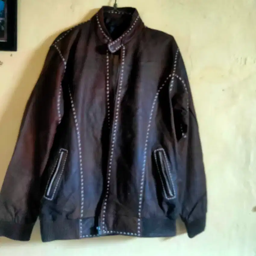 Jaket kulit asli Garut. Barang simpanan