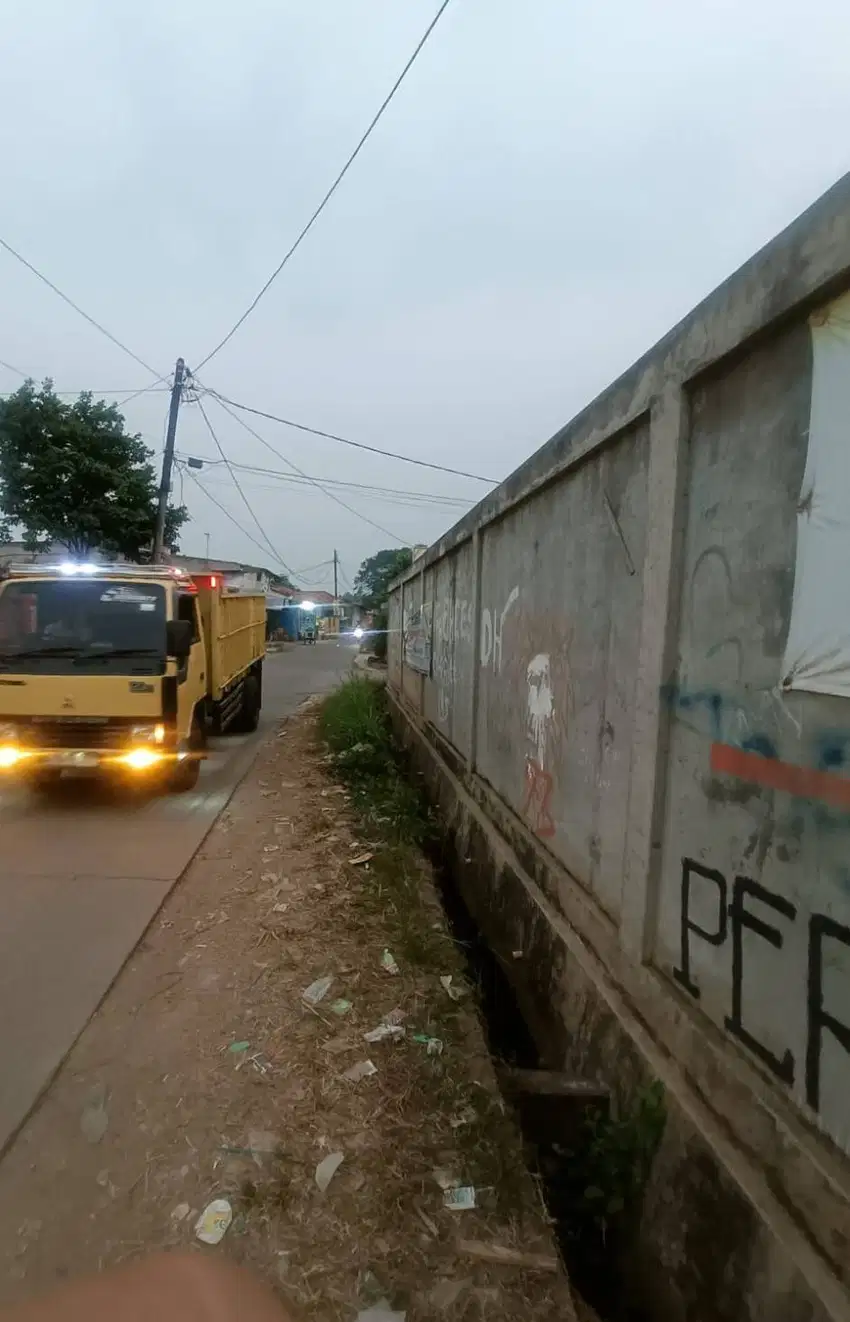 Tanah Untuk Gudang atau Town House Pagar Keliling Suradita Cisauk