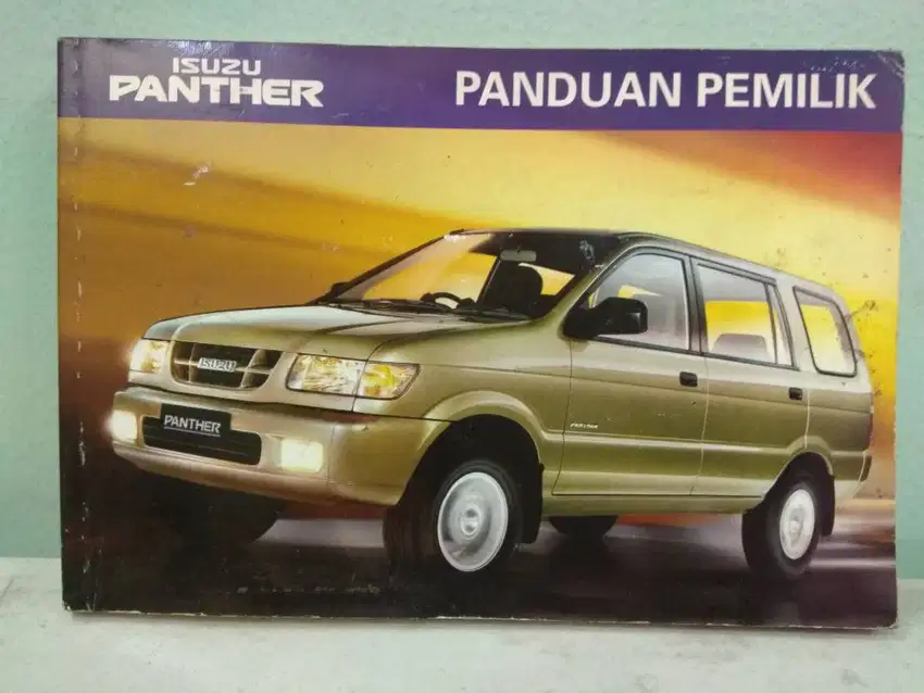 Buku Petunjuk / Buku Pedoman Isuzu Panther Touring /LS/LV/LM/SS/SV/SM